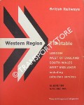 Timetable - London, West of England, South Wales, West Midlands including suburban services 15 June 1964 to 13 June 1965 by British Railways Western Region